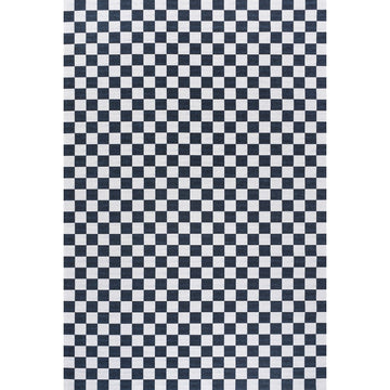 Ainsley Modern Cottage Checkerboard Washable Area Rug